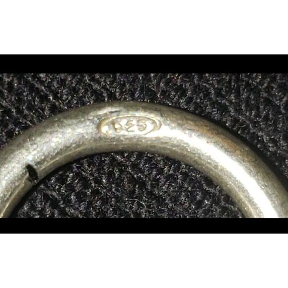 Natural Crystal Bracelet Sterling Silver Size 7.5-8-inch VTG True Gemstone - Picture 6 of 8